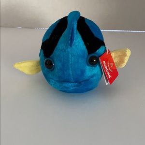 NEW! Aurora Blue Tang Fish Stuffed Animal (small)